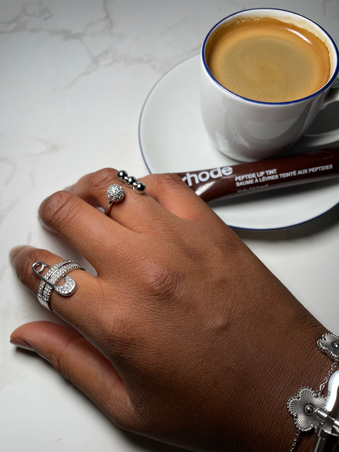 Pin Diamond Ring – Bold Meets Elegance